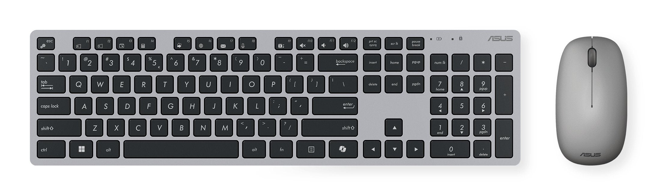 W5000 Wireless Set Keyboard & Mice Grey