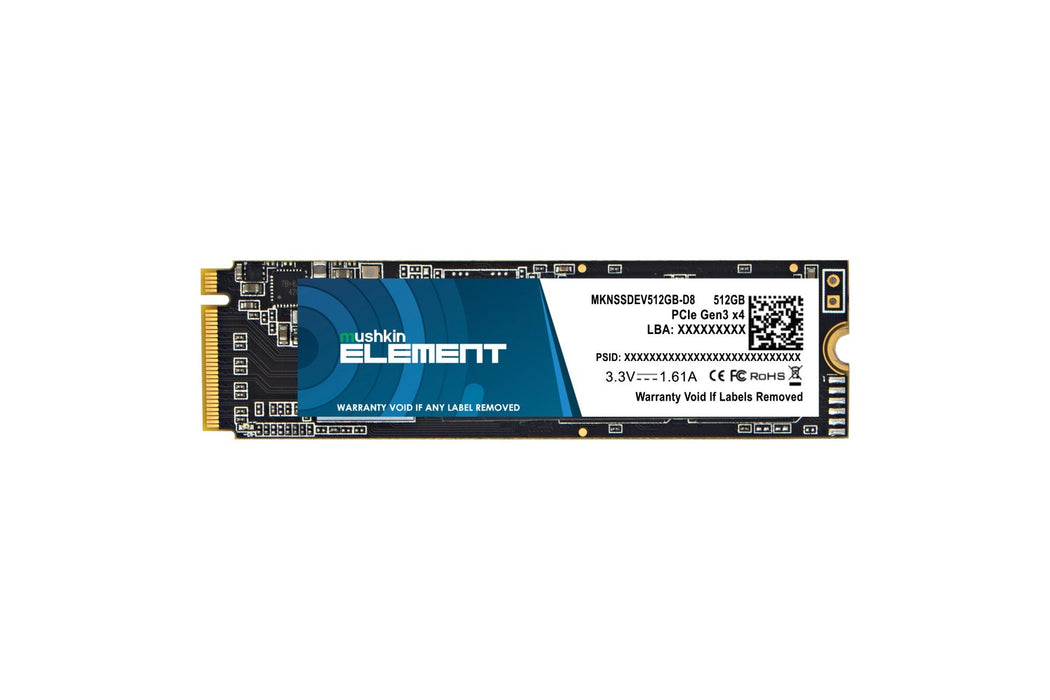 EAN 0846651034267 - Mushkin Element 512 GB M.2 PCI Express 3.0 NVMe 3D NAND imagen 1