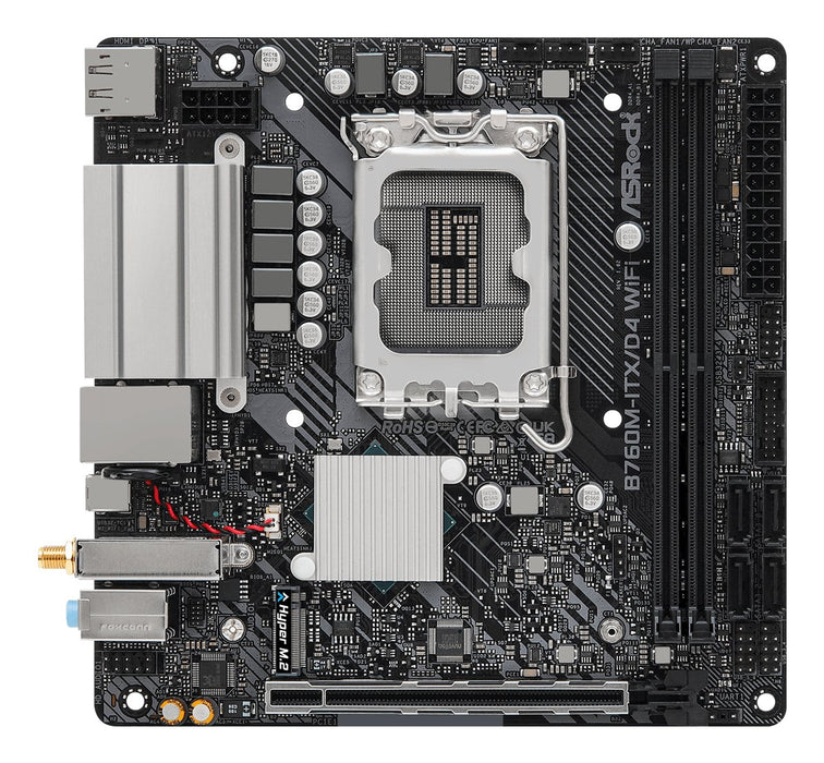 EAN 4710483942242 - Asrock B760M-ITX/D4 WiFi Intel B760 LGA 1700 mini ITX imagen 3