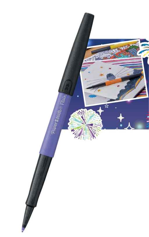 EAN 3026981373619 - Papermate Flair Metallic rotulador Medio Colores surtidos 6 pieza(s) imagen 1