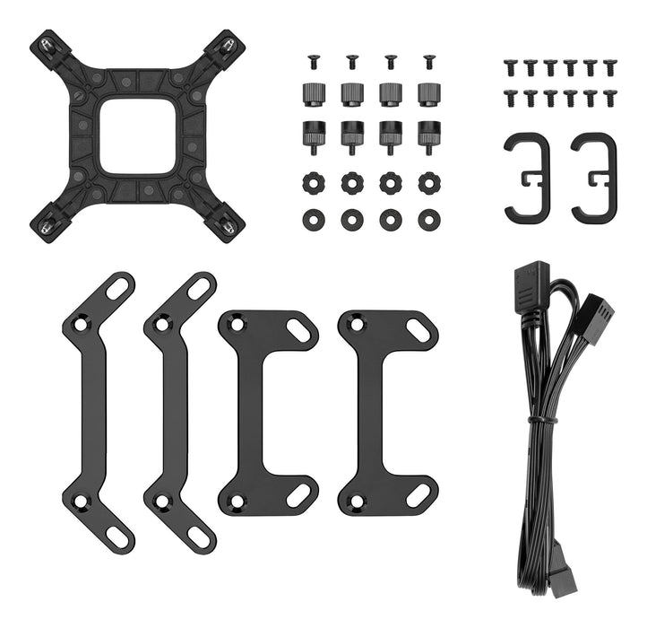 EAN 6933412730163 - DeepCool LT360 VISION ARGB Procesador Kit de refrigeración líquida 12 cm Negro 1 pieza(s) imagen 7