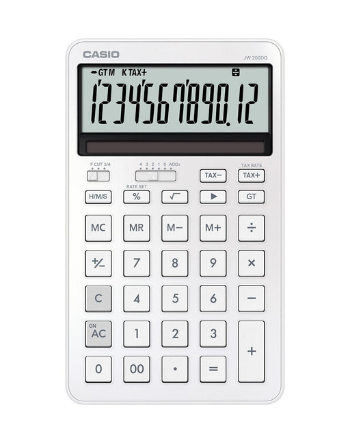 EAN 4549526621413 - Casio JW-200DQ calculadora Escritorio Calculadora básica Blanco imagen 1