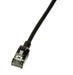 EAN 4052792053432 - LogiLink Slim U/FTP cable de red Negro 3 m Cat6a U/FTP (STP) imagen 1