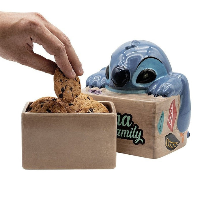 Replica Abystyle Disney Lilo & Stitch Ohana Recipiente Galletas