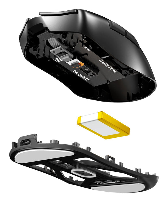 Raton Be Quiet Dark Perk Sym Gaming Cablelos 2.4ghz Usb