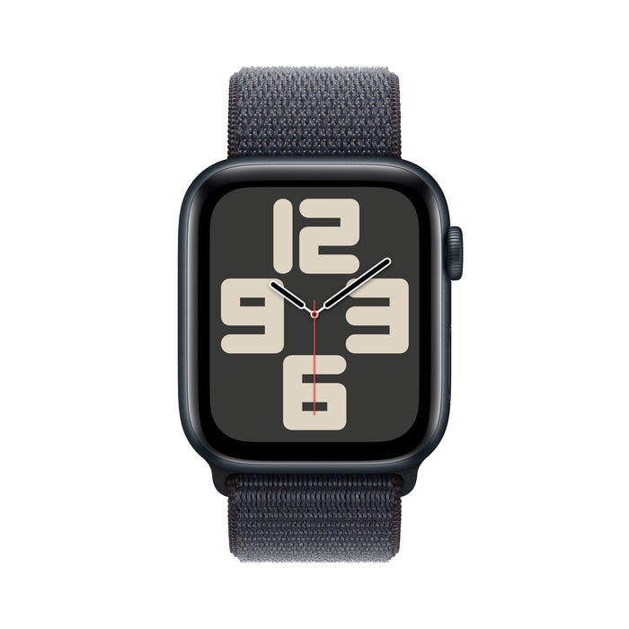 Apple Watch Se2 (2024) Gps 44mm Midnight Alu Case, Ink Sport Loop Eu Mxep3