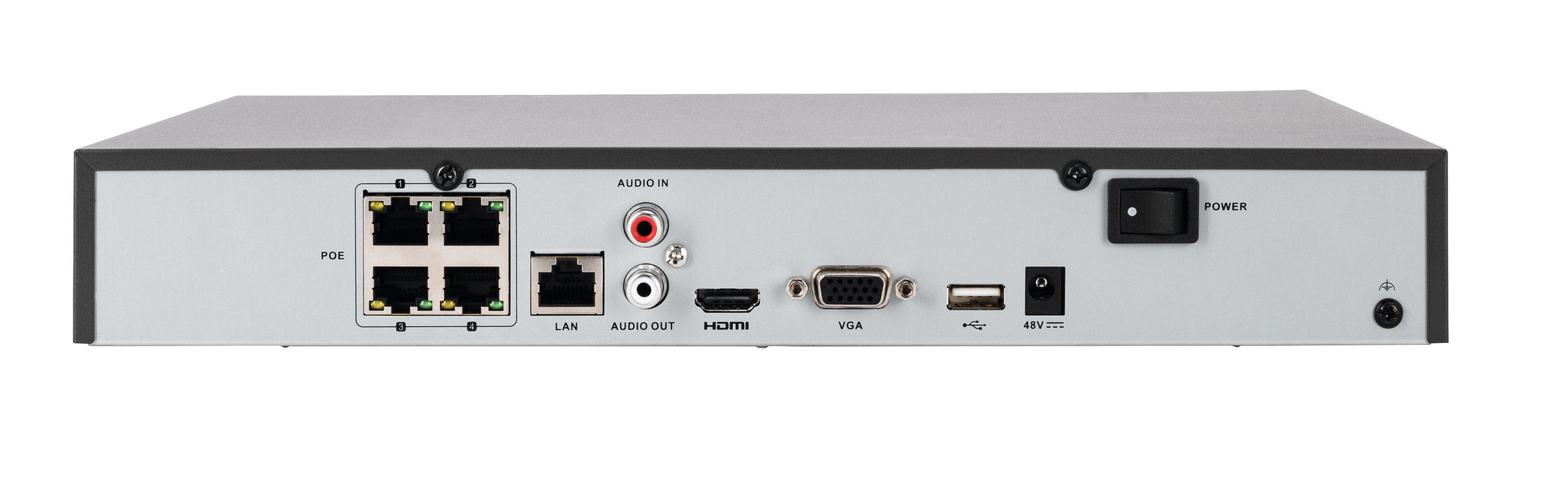 Abus Poe-Video-Set: 2 Mini-Tube-Kameras + Nvr