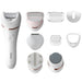 EAN 8710103935544 - Philips BRE740/10 depiladora Rosa, Blanco imagen 2
