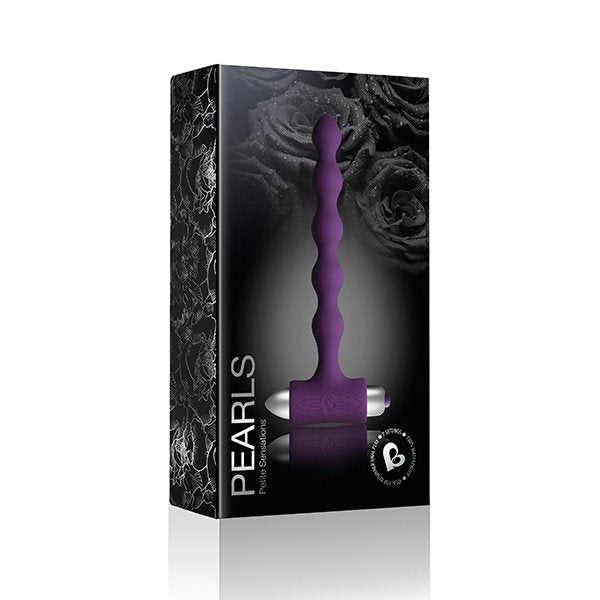 EAN 0811041012477 - Rocks-Off Petite Sensations Pearls Masajeador de próstata Púrpura Silicio 1 pieza(s) imagen 5