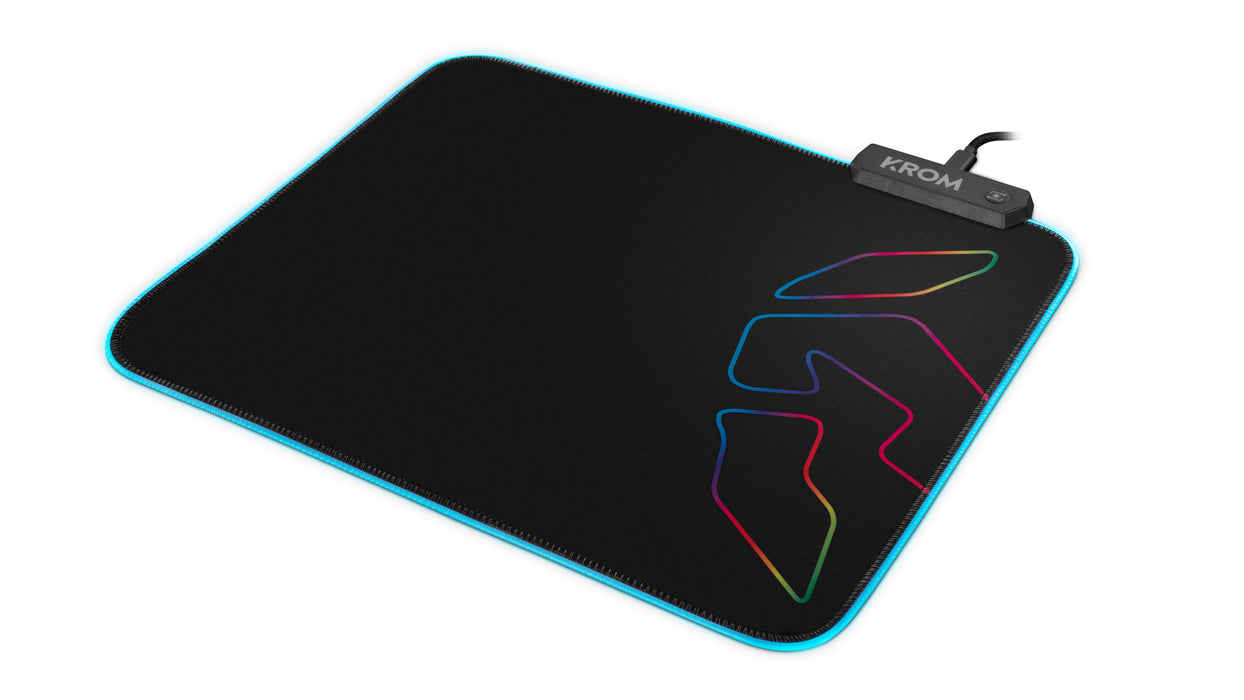 EAN 8436532169465 - Krom Knout RGB Alfombrilla de ratón para juegos Negro imagen 2
