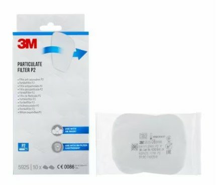 3m Filter Para Atemschutzmasken 5925 P2 En 143:2021, 10 Paar