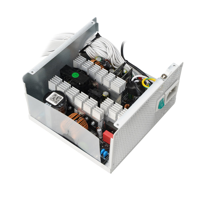 EAN 6933412721437 - DeepCool PL750D WH unidad de fuente de alimentación 750 W 20+4 pin ATX ATX Blanco imagen 6