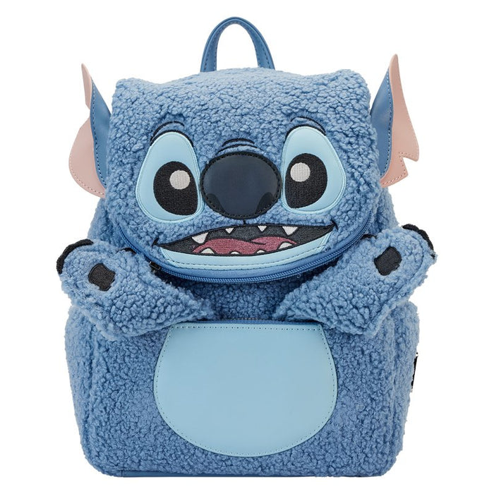 EAN 0671803476479 - Loungefly Stitch mochila Mochila informal Azul Felpa, Poliuretano imagen 4