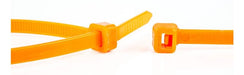 EAN 8717278577821 - WKK 110194371 presilla Brida reutilizable Plástico, Poliamida Naranja 100 pieza(s) imagen 2