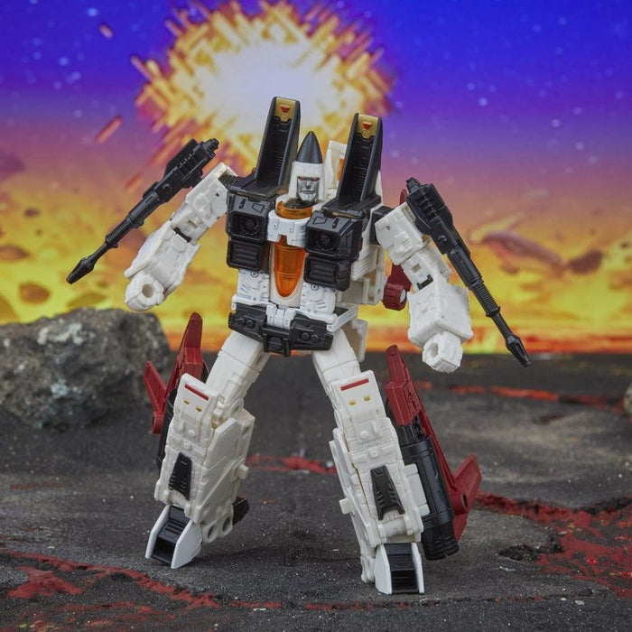 EAN 5010996285294 - Hasbro Transformers: Legacy United Voyager Class G1 Universe Ramjet imagen 4