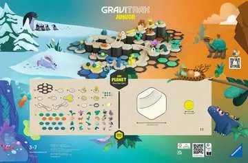EAN 4005556270590 - Ravensburger GraviTrax Junior Starter-Set XXL Planet Pista para canicas imagen 2