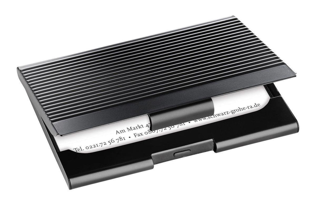 Sigel Visitenkartenetui 95 X 7 X 62 Mm Negro