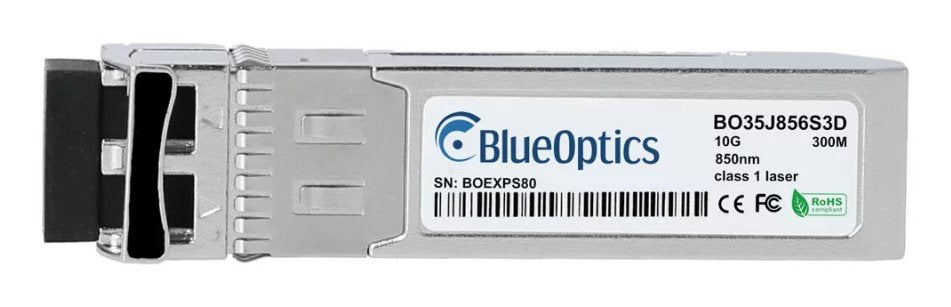Blueoptics Ibm 31p1338 Blueoptics Bo35j856s3d Sfp+ Transceiver, 10gbase-Sr, Multimode Fiber, 850nm, 300 M