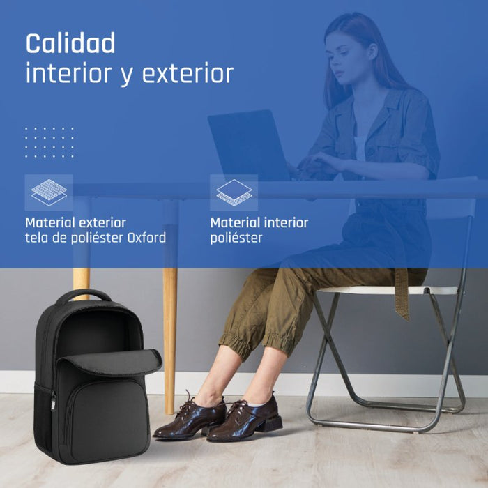 EAN 8435364320242 - iggual IGG320242 maletines para portátil 43,2 cm (17") Negro imagen 5