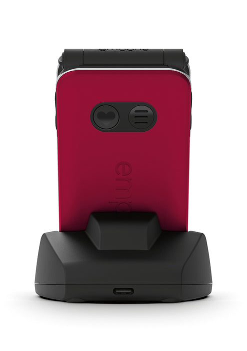 Emporia Emporiajoy_lte Rojo (V3) Grosstastenklapphandy