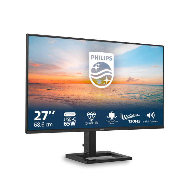 EAN 8712581804442 - Philips 1000 series 27E1N1600AE/00 pantalla para PC 68,6 cm (27") 2560 x 1440 Pixeles Quad HD LCD Negro imagen 4