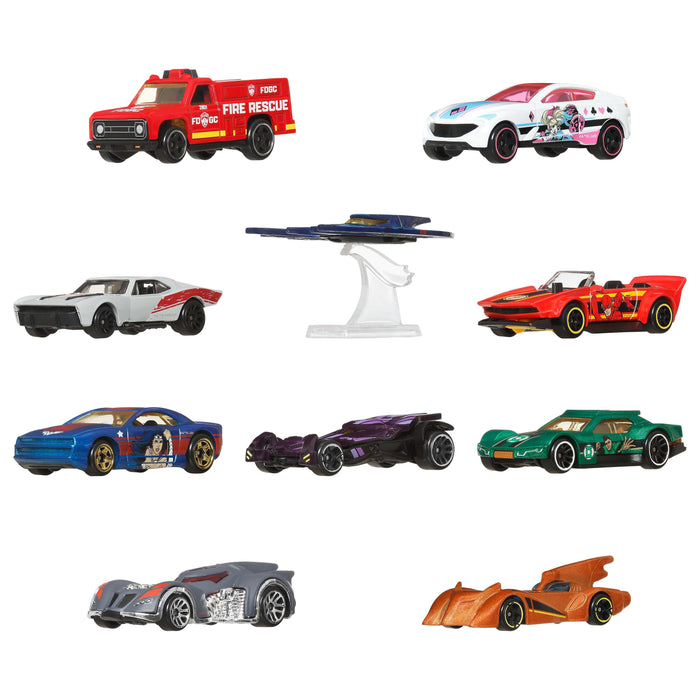Blister 10 Vehiculos Batman Dc Universe Hot Wheels