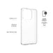EAN 8591680174478 - FIXED FIXTCC-1413 funda para teléfono móvil 16,7 cm (6.56") Transparente imagen 2