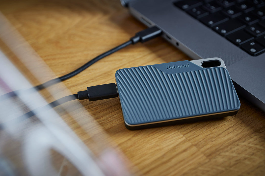 EAN 4034303033553 - Intenso Lesen/Schreiben bis zu 500 MB/s/500GB USB Tipo C 3.2 Gen 1 (3.1 Gen 1) Azul, Gris imagen 7