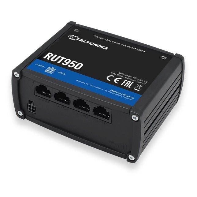 Teltonika Rut950 Router Inalámbrico Ethernet Rápido 3g 4g Negro