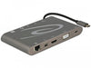 EAN 4043619872978 - DeLOCK 87297 base para portátil y replicador de puertos USB 3.2 Gen 2 (3.1 Gen 2) Type-C Gris imagen 1