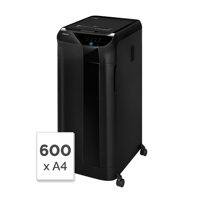 EAN 0043859747719 - Fellowes AutoMax 600M triturador de papel Microcorte 60 dB 23 cm Negro imagen 3