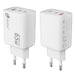EAN 8436588883100 - Leotec LECSPH65W3W2 cargador de dispositivo móvil Corriente alterna Interior imagen 1