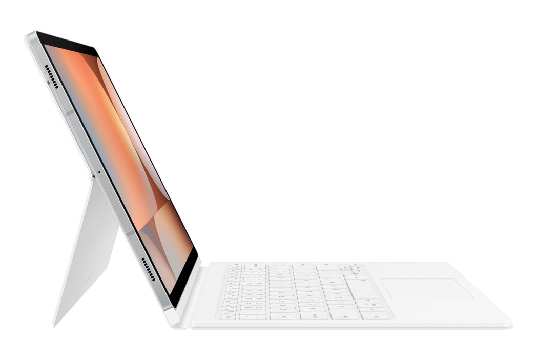 Samsung Book Cover Keyboard Do Galaxy Tab S10+  S9+  S9 Fe+  Biale