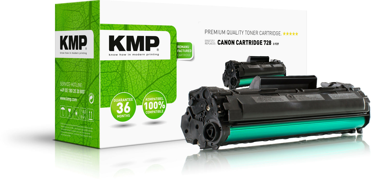 EAN 4011324123029 - KMP 1230,1000 cartucho de tóner 1 pieza(s) Negro imagen 1