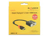 EAN 4043619627349 - DeLOCK 62734 adaptador de cable de vídeo 0,2 m DisplayPort HDMI tipo A (Estándar) Negro imagen 2