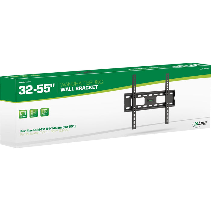 Soporte De Pared Inline Para Tft / Led / Plasma 81 - 140 Cm 32 - 55" Máx. 75 Kg
