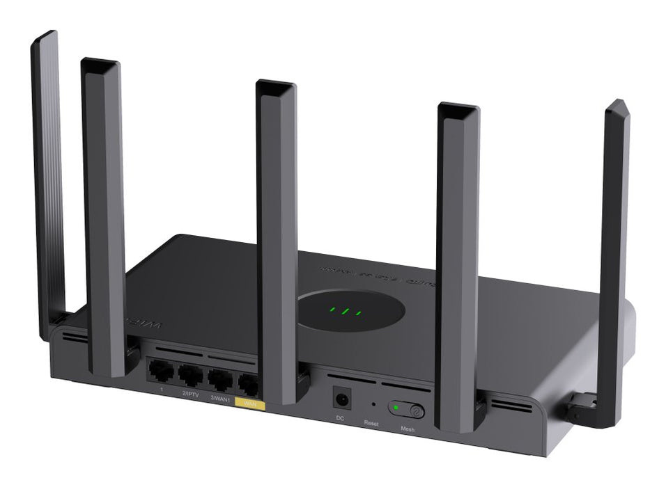 EAN 6971693275799 - Ruijie Networks RG-EW3000GX PRO router inalámbrico Gigabit Ethernet Doble banda (2,4 GHz / 5 GHz) Negro imagen 3