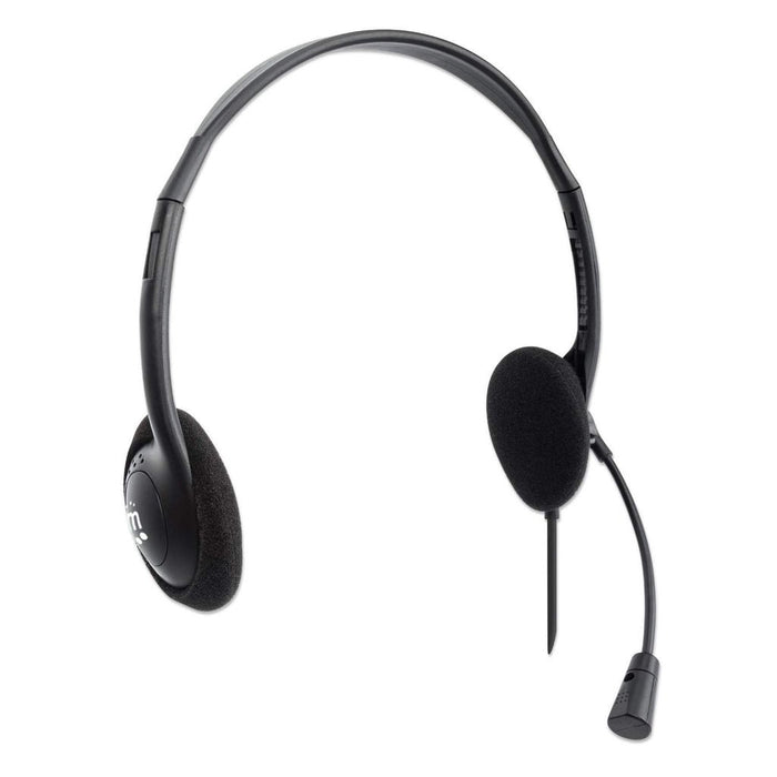 EAN 0766623179850 - Manhattan 179850 auricular y casco Auriculares Alámbrico Diadema Oficina/Centro de llamadas USB tipo A Ne imagen 2