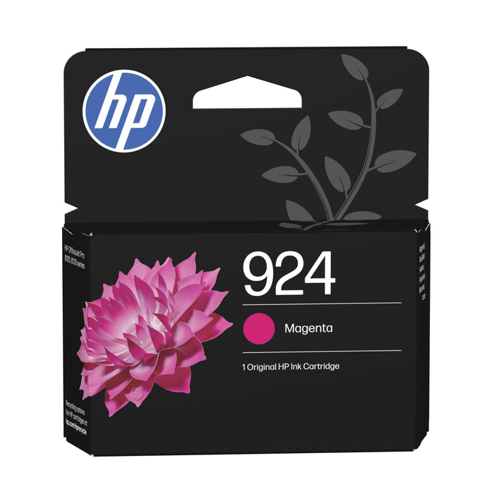 EAN 0199764687302 - HP 924 Magenta Original Ink Cartridge cartucho de tinta 1 pieza(s) Rendimiento estándar imagen 1