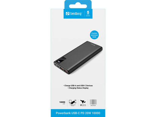 EAN 5705730420580 - Sandberg 420-58 batería externa 10000 mAh Negro imagen 2
