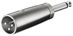 EAN 4040849274527 - Goobay 27452 cambiador de género para cable XLR 6.35 mm Plata imagen 1