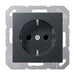 EAN 4011377128286 - JUNG A 1520 BF ANM caja de tomacorriente Tipo F Negro imagen 1