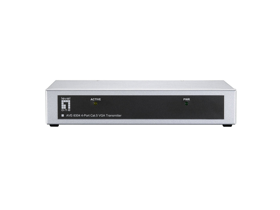EAN 4015867141120 - LevelOne AVE-9304 extensor audio/video Transmisor de señales AV Negro, Plata imagen 2