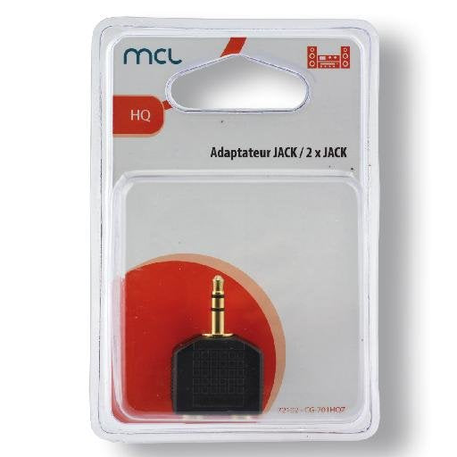 Mcl Adaptador Jack Male / 2 X Jack Hembra Haute Qualite (P)