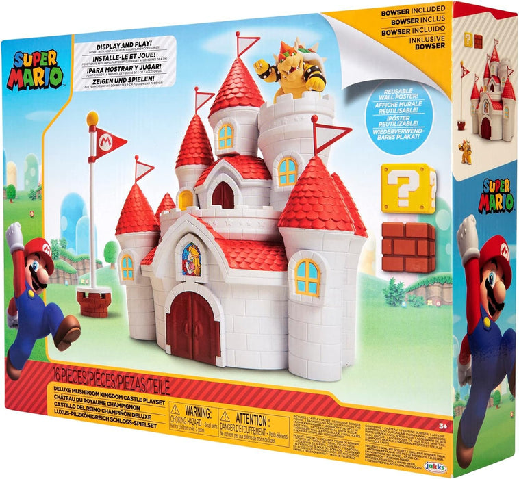 EAN 0039897585413 - Super Mario Deluxe Mushroom Kingdom Castle imagen 6