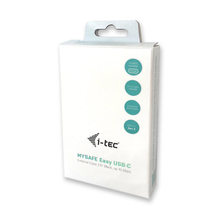 EAN 8595611701849 - i-tec C31MYSAFEU313 caja para disco duro externo Carcasa de disco duro/SSD Negro 2.5" imagen 7