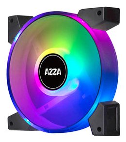 EAN 4719867045548 - Azza HURRICANE II Carcasa del ordenador Refrigerador de aire 12 cm Negro, Blanco imagen 1