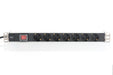 EAN 4016032266402 - Digitus DN-95402 base múltiple 7 salidas AC Negro imagen 2