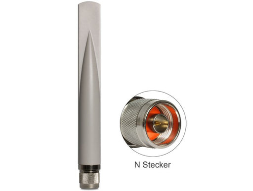 EAN 4043619884537 - DeLOCK 88453 antena para red Antena omnidireccional Clase N 2,5 dBi imagen 1