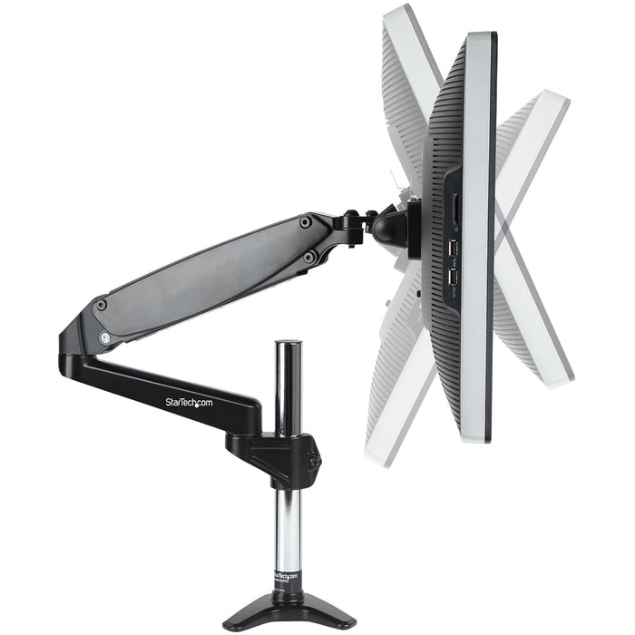 EAN 0065030891691 - StarTech.com ARMPIVOTE2 soporte para monitor 124,5 cm (49") Negro imagen 4